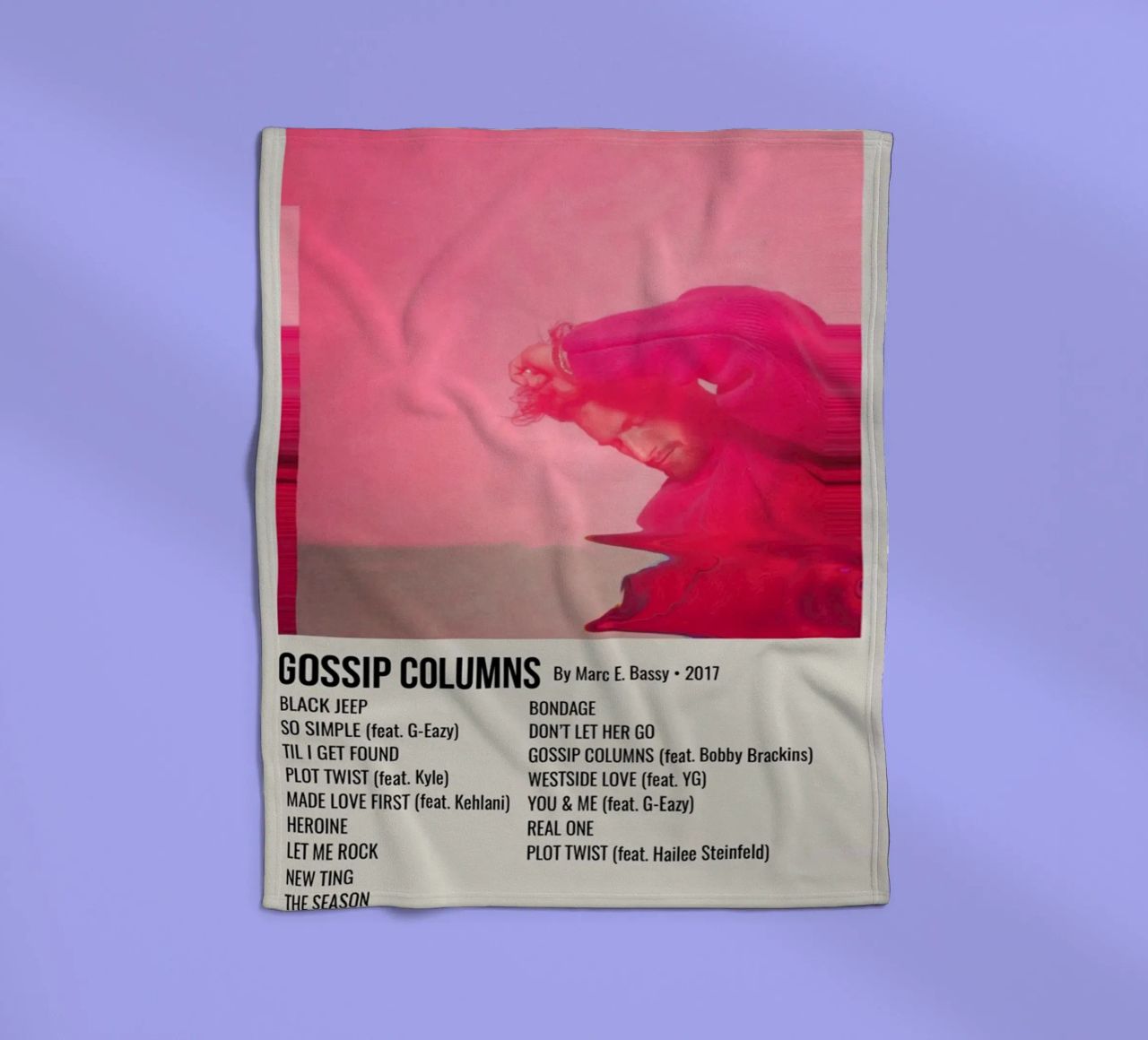 GOSSIP COLUMNS By Marc E. Bassy - 2017 coperta in pile da SoundStudio