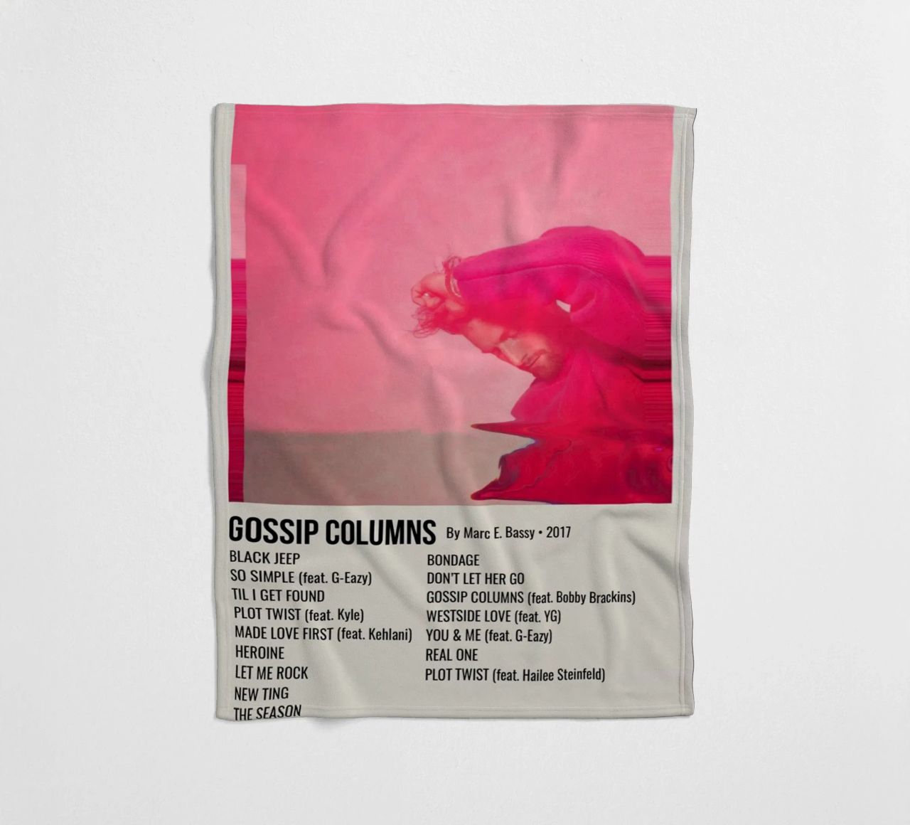 GOSSIP COLUMNS By Marc E. Bassy - 2017 coperta in pile da SoundStudio