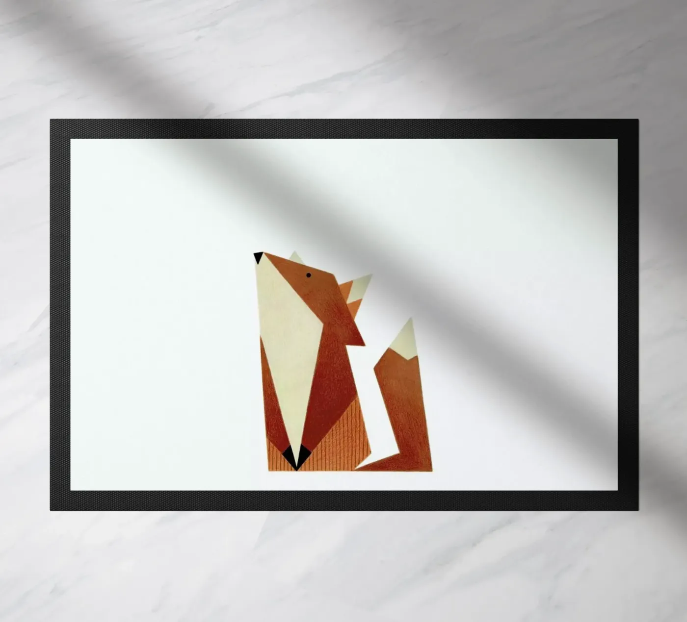 Fuchs #1 Fußmatte von Anna-Maren Zehnter