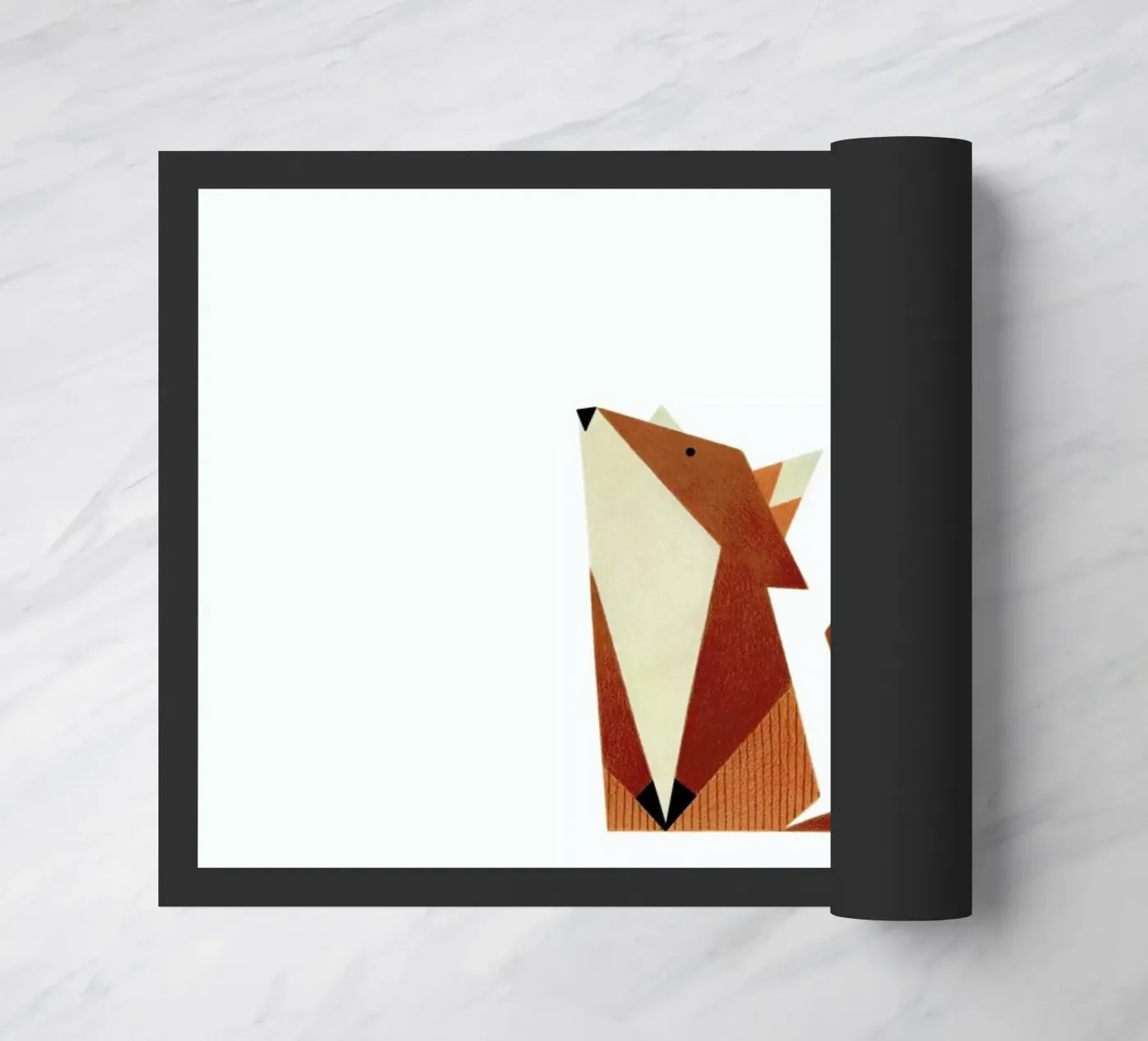 Fuchs #1 Fußmatte von Anna-Maren Zehnter