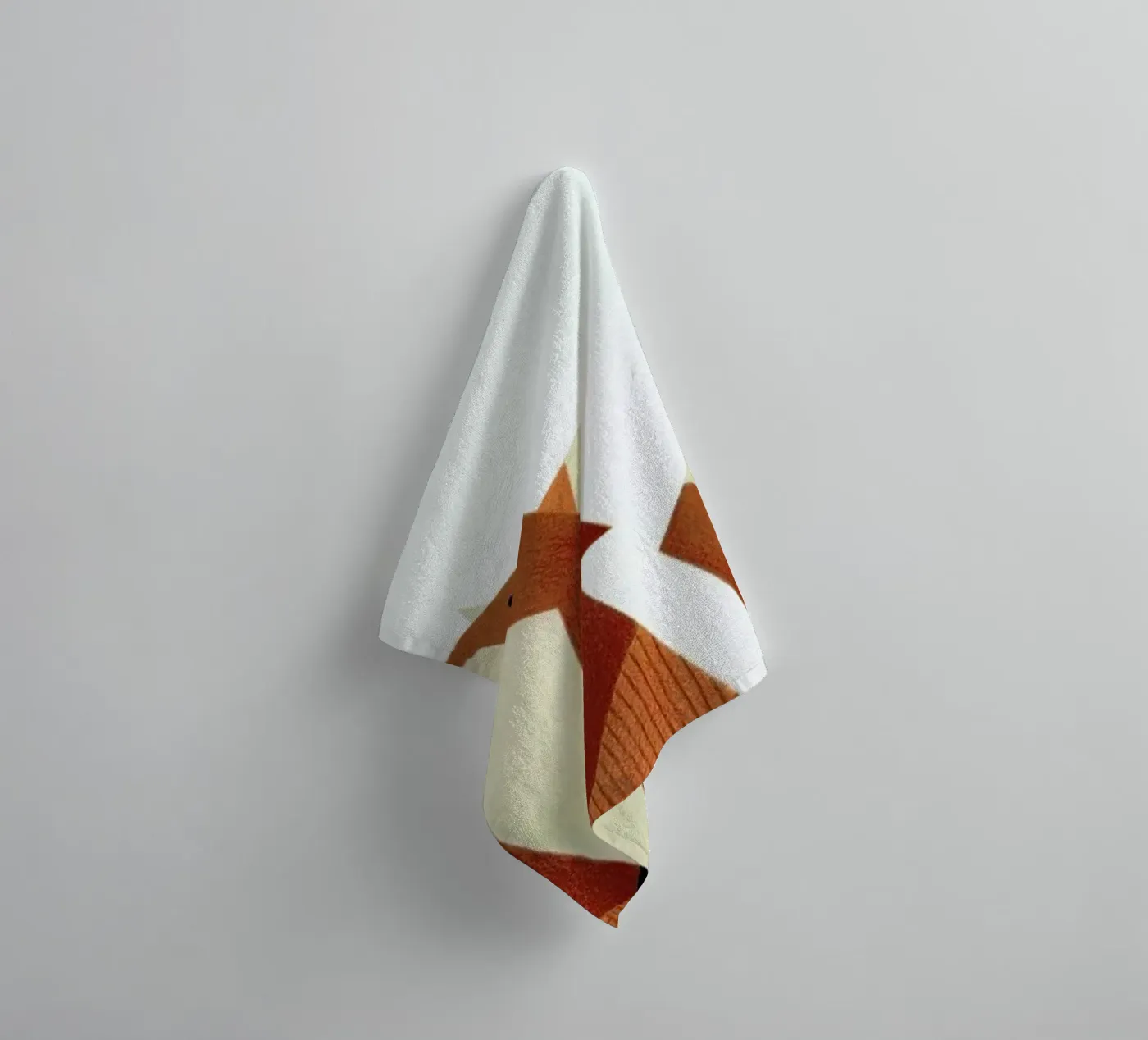 Fuchs #1 towel by Anna-Maren Zehnter