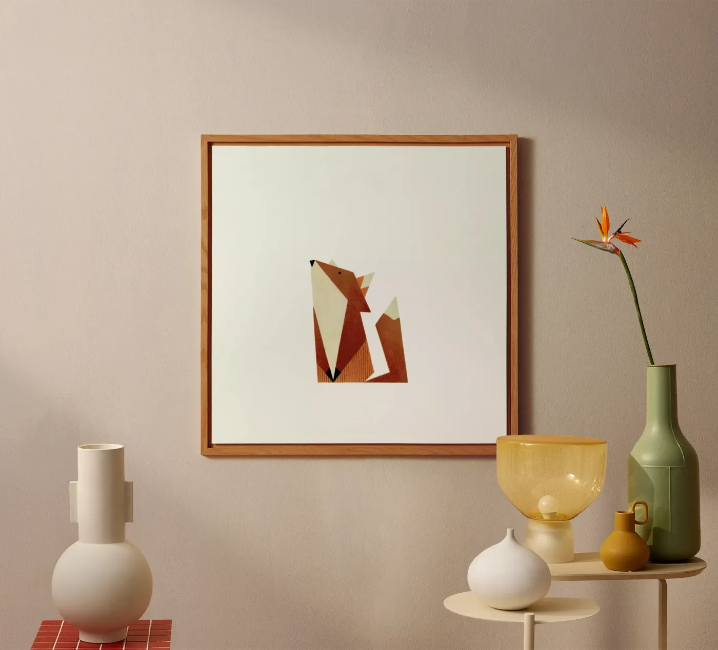 Fuchs #1 alluminio dibond da Anna-Maren Zehnter