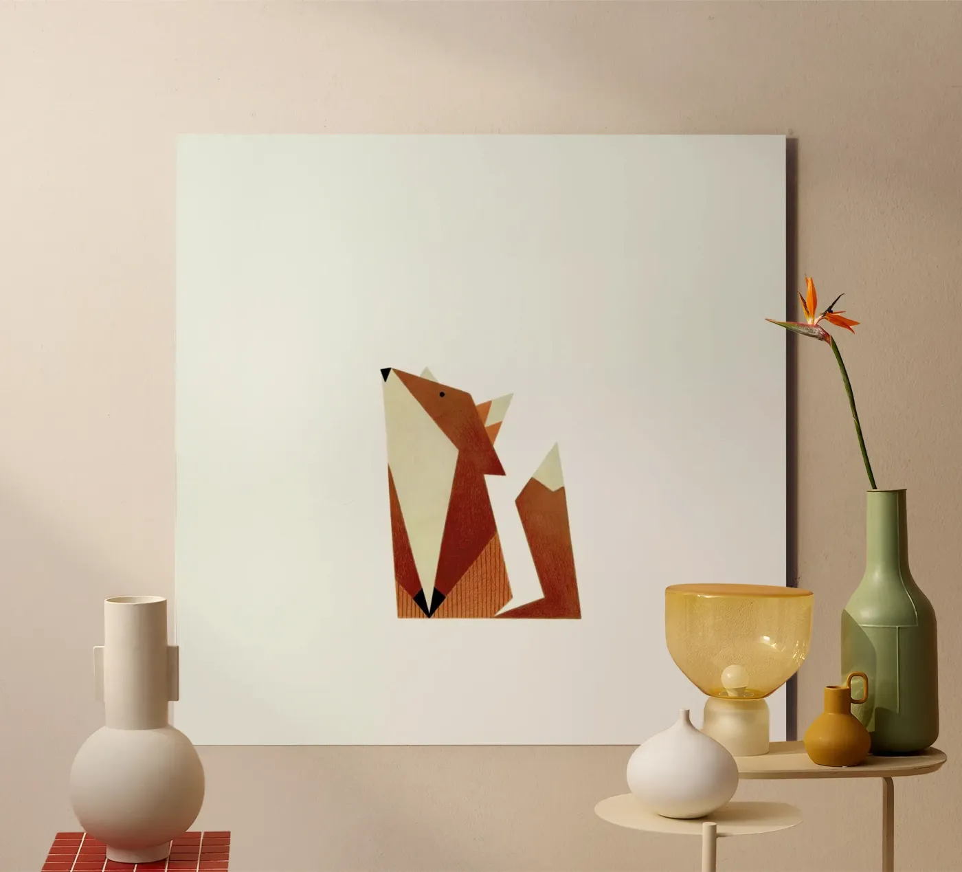 Fuchs #1 alluminio dibond da Anna-Maren Zehnter