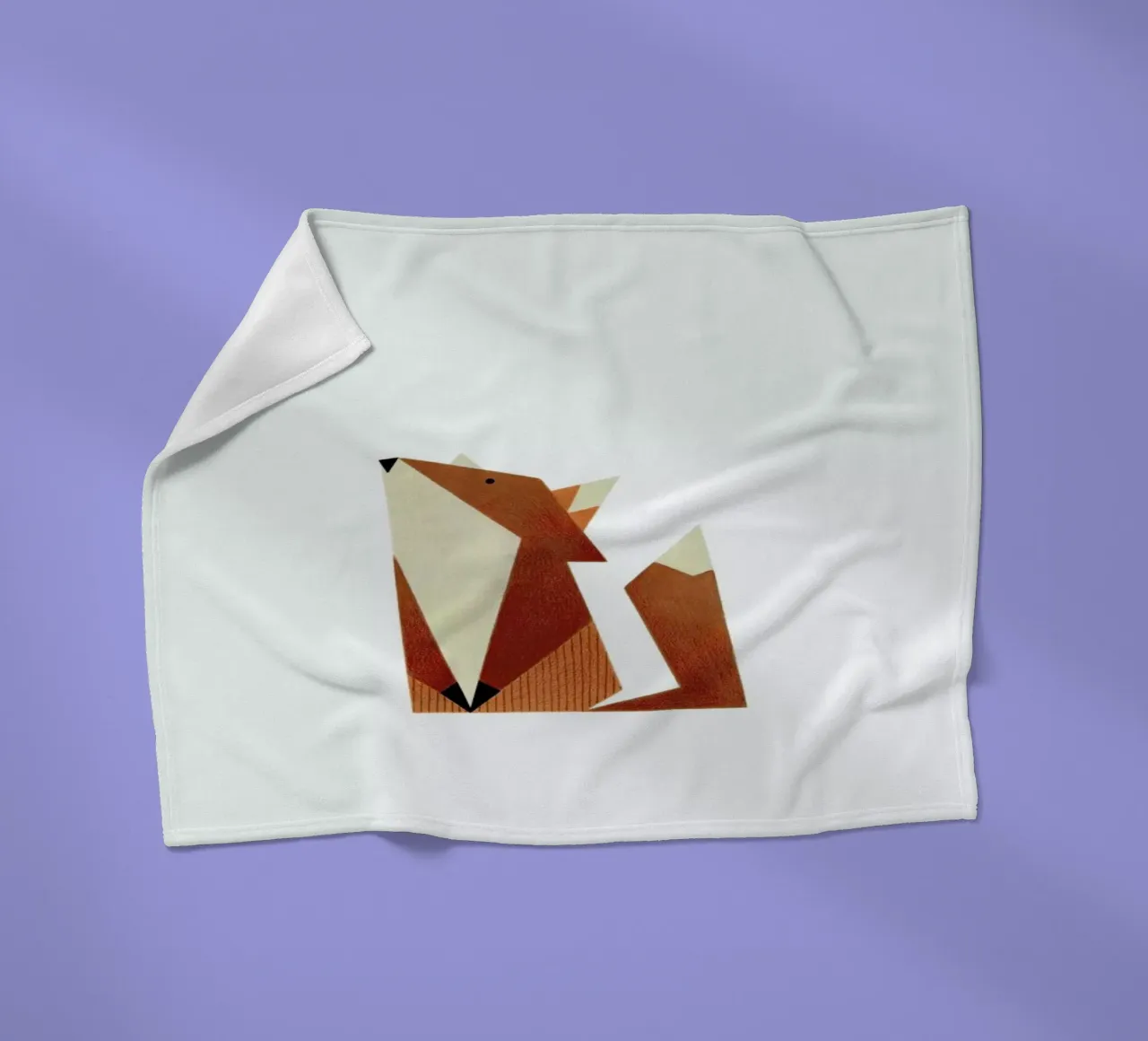 Fuchs #1 Fleecedecke von Anna-Maren Zehnter