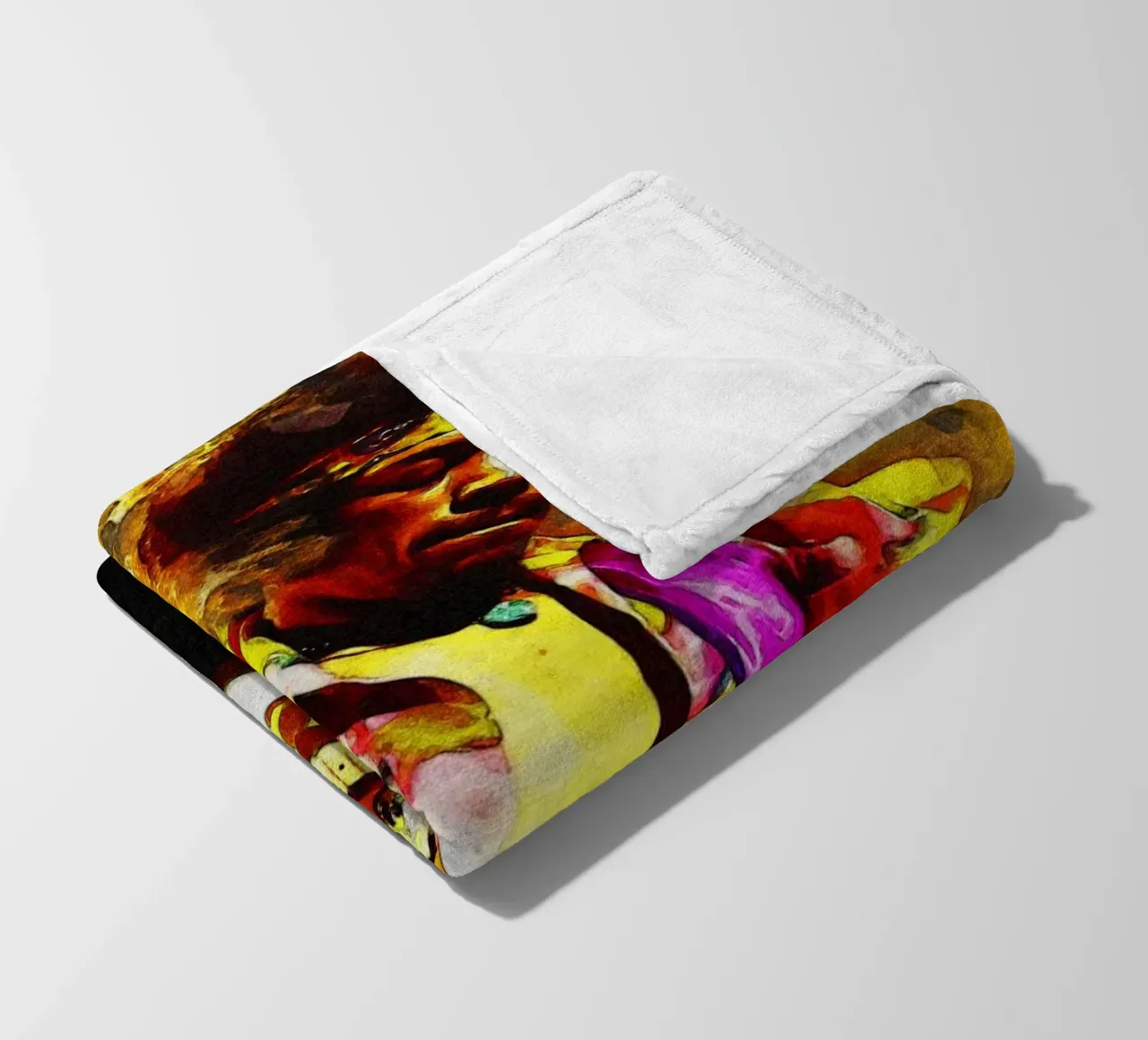 Sbaffo Jimi Hendrix coperta in pile da Gunawan Rb