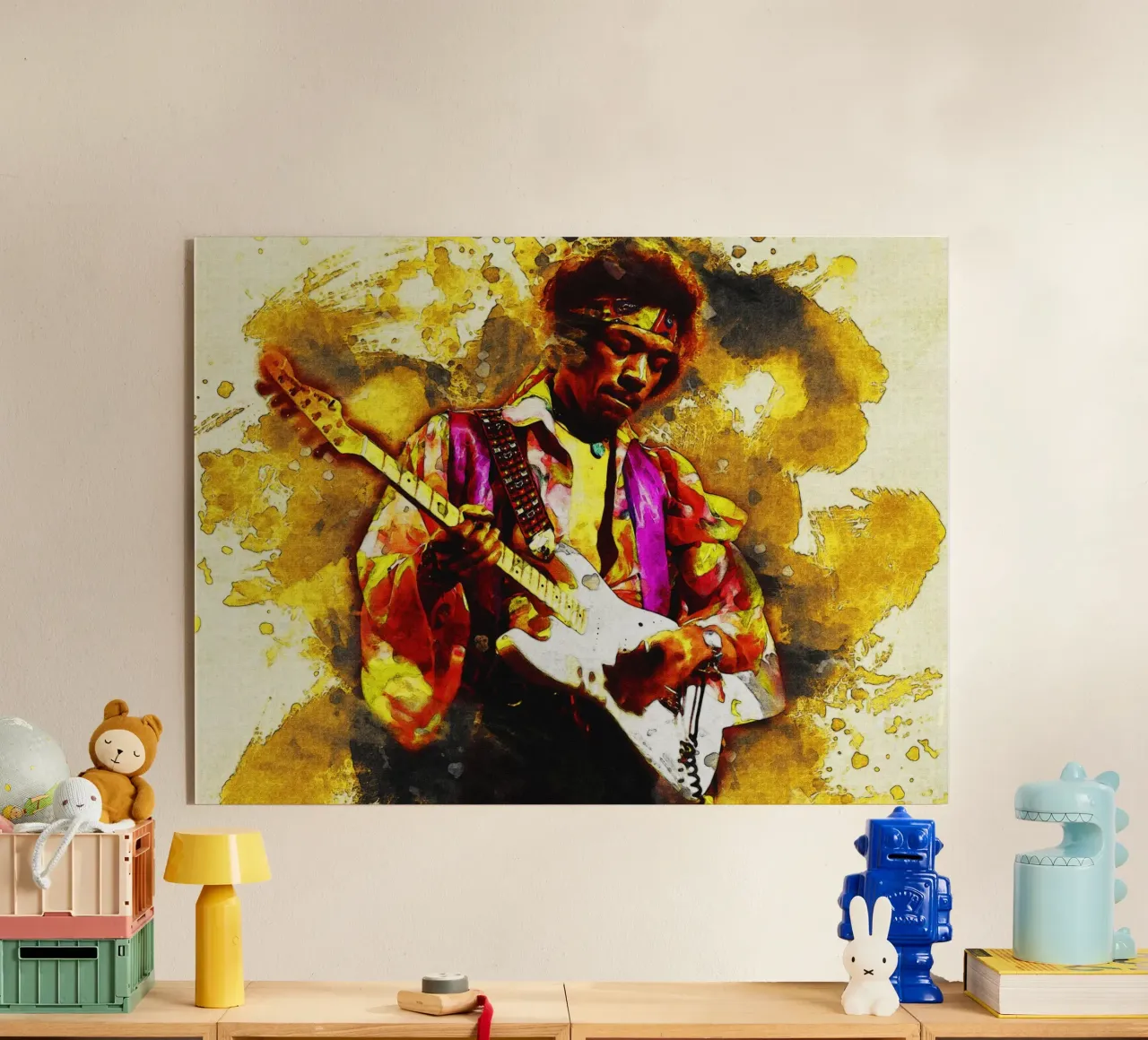 Sbaffo Jimi Hendrix plexiglass da Gunawan Rb