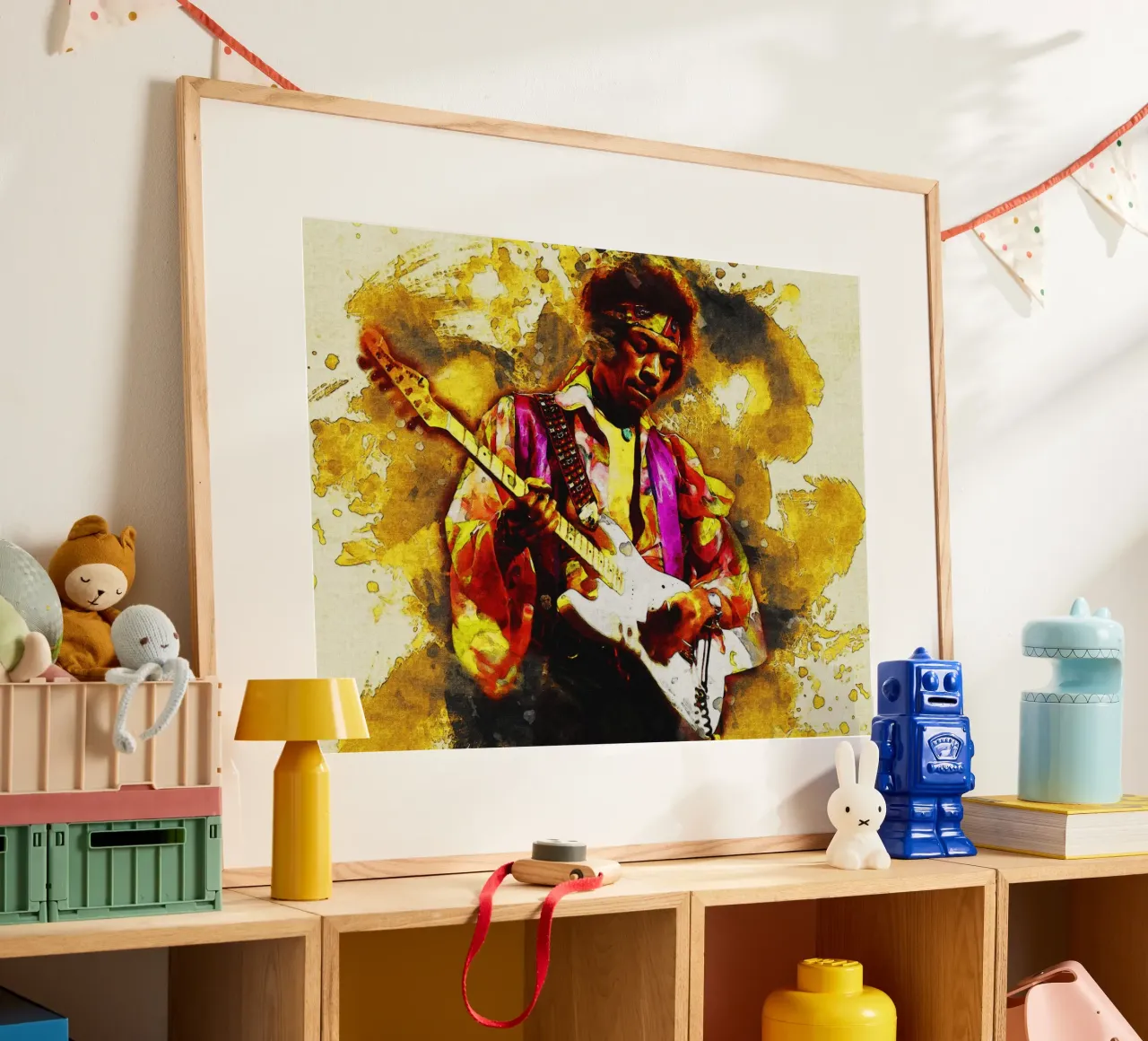 Sbaffo Jimi Hendrix carta hahnemühle da Gunawan Rb