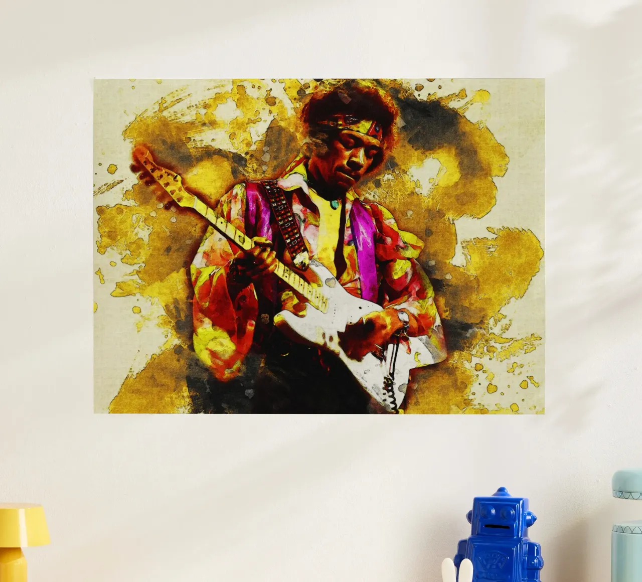 Sbaffo Jimi Hendrix carta hahnemühle da Gunawan Rb