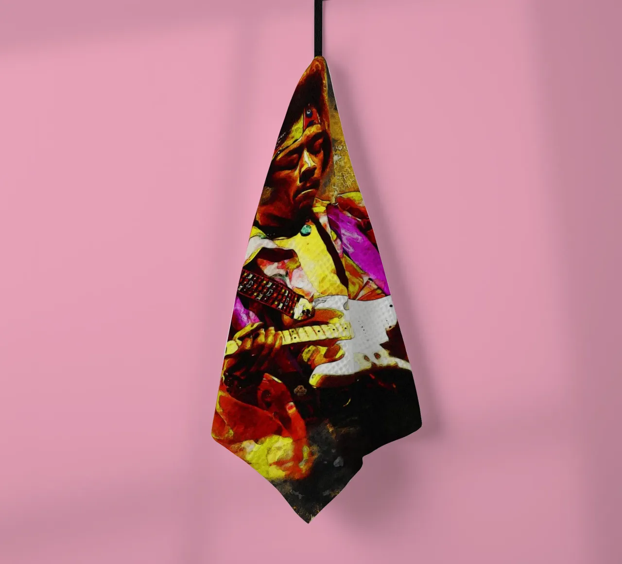 Smudge Jimi Hendrix torchon de Gunawan Rb