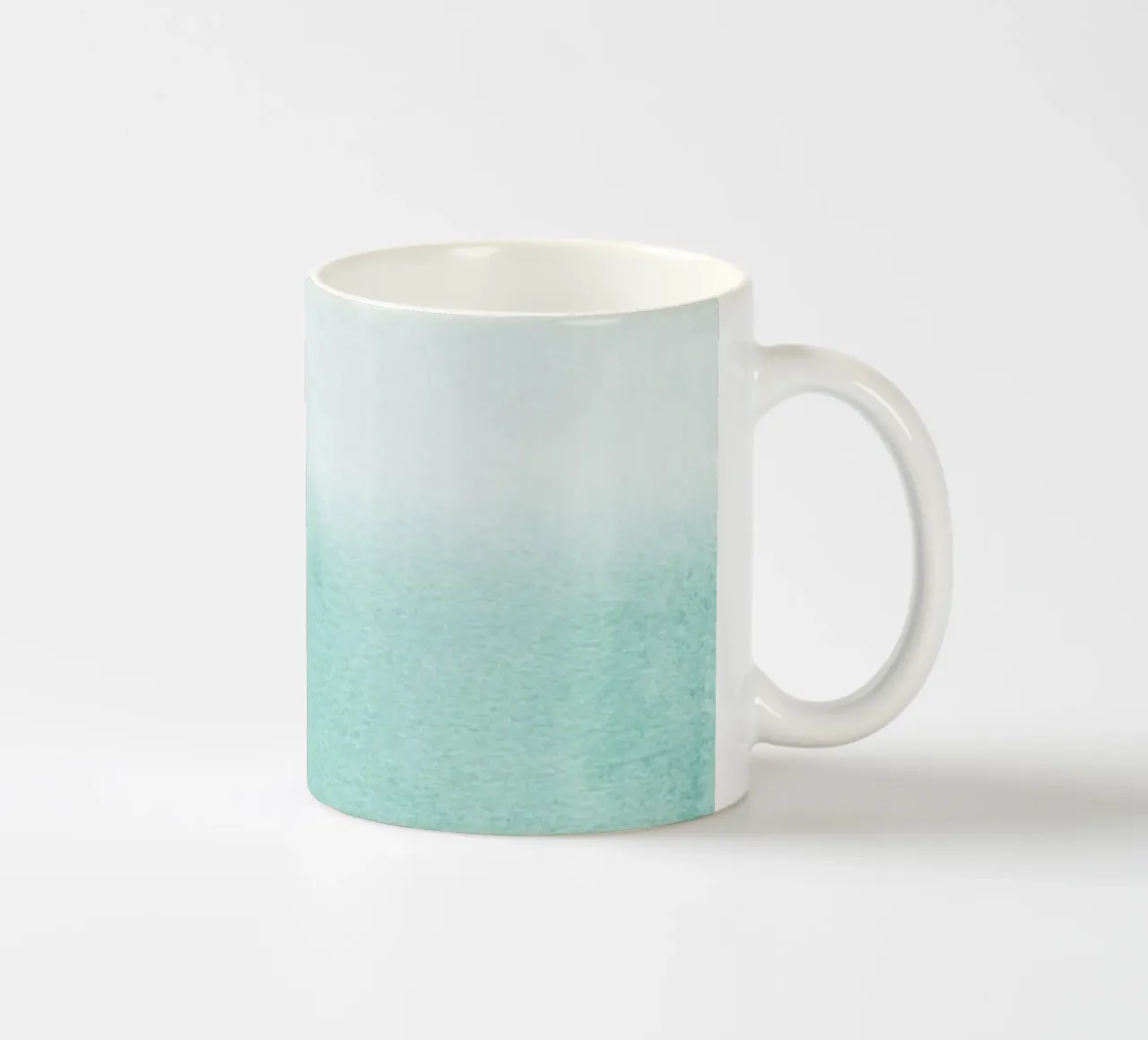 Fading Aqua tazza in ceramica da Monika Strigel