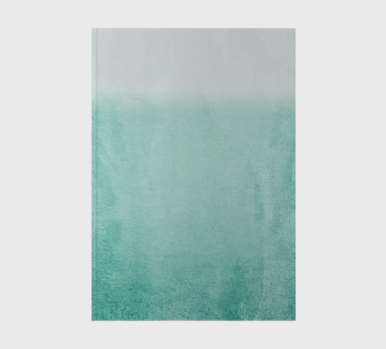 Fading Aqua notebook by Monika Strigel