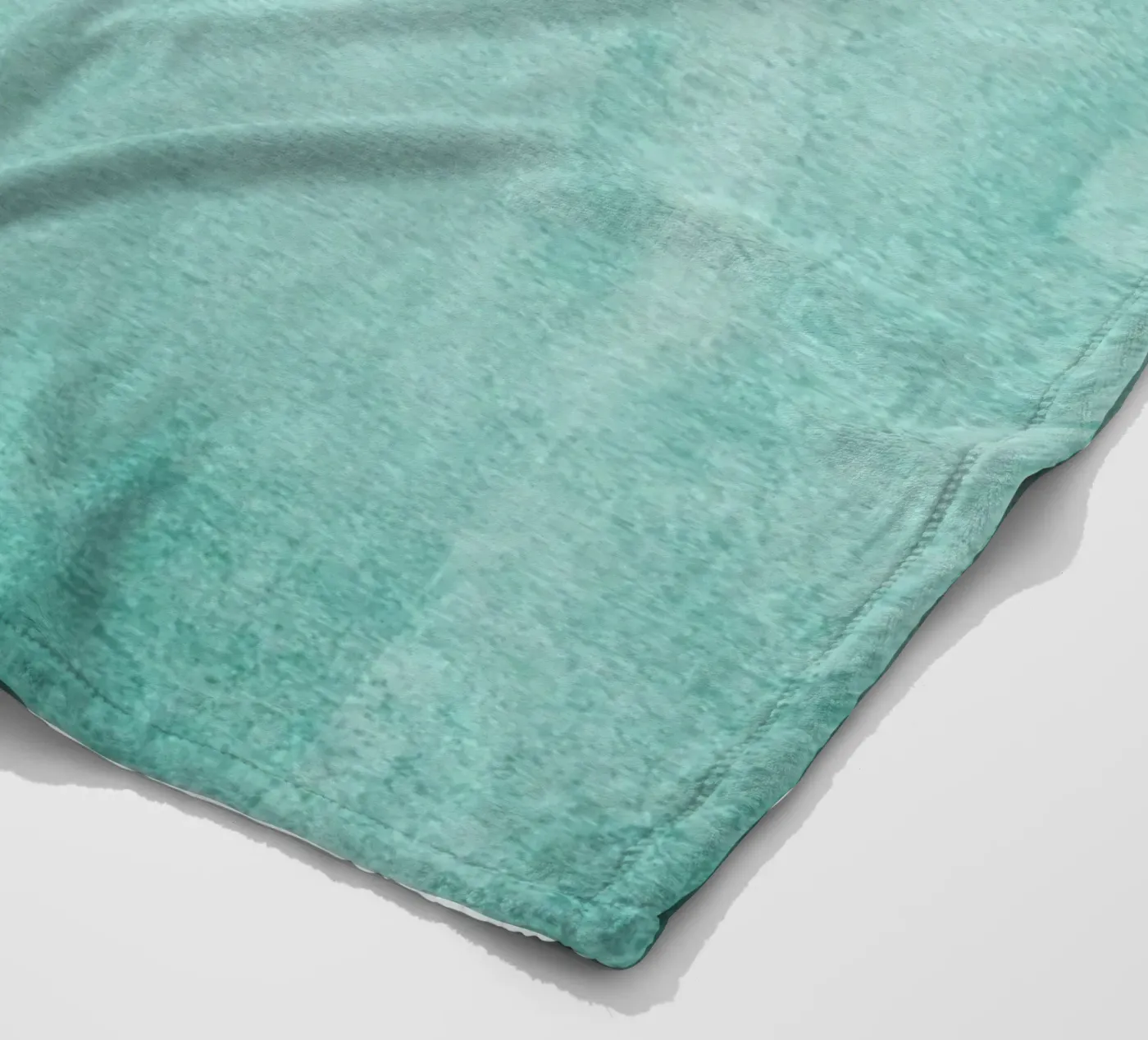 Fading Aqua Fleecedecke von Monika Strigel