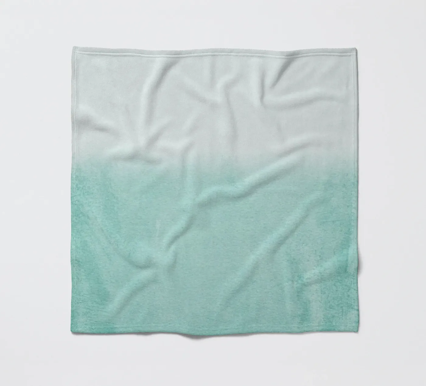 Fading Aqua Fleecedecke von Monika Strigel