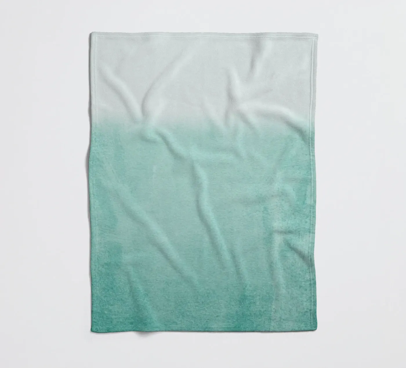 Fading Aqua Fleecedecke von Monika Strigel