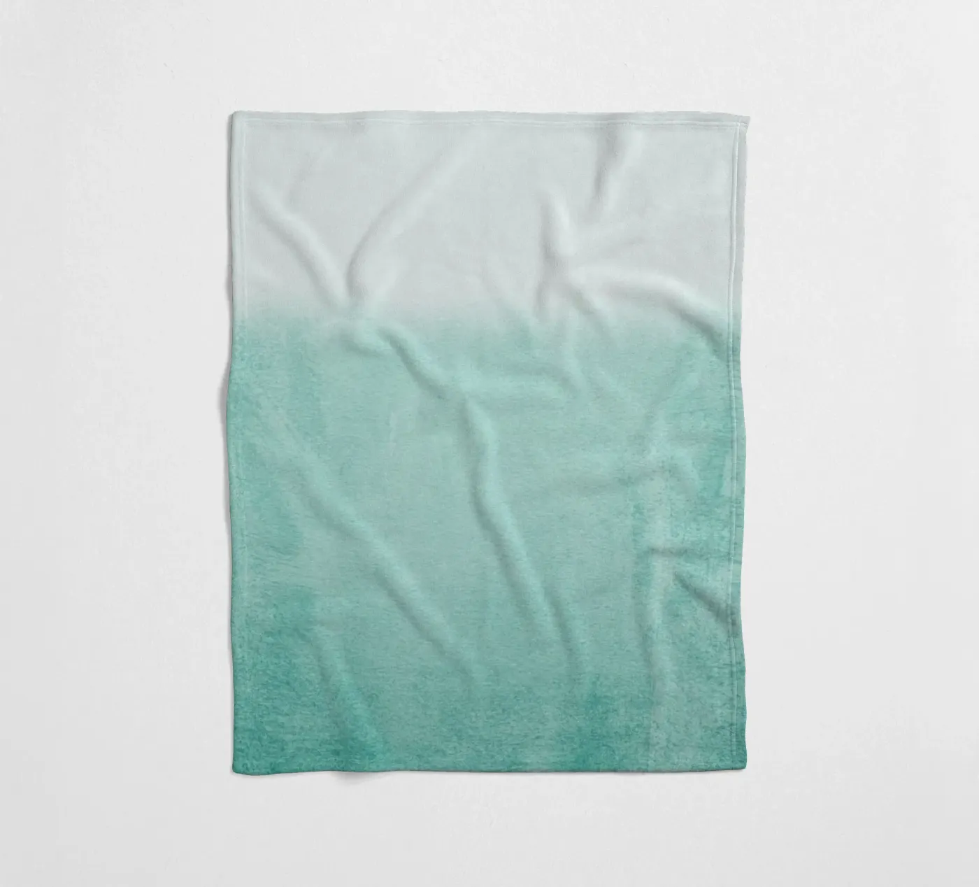 Fading Aqua Fleecedecke von Monika Strigel