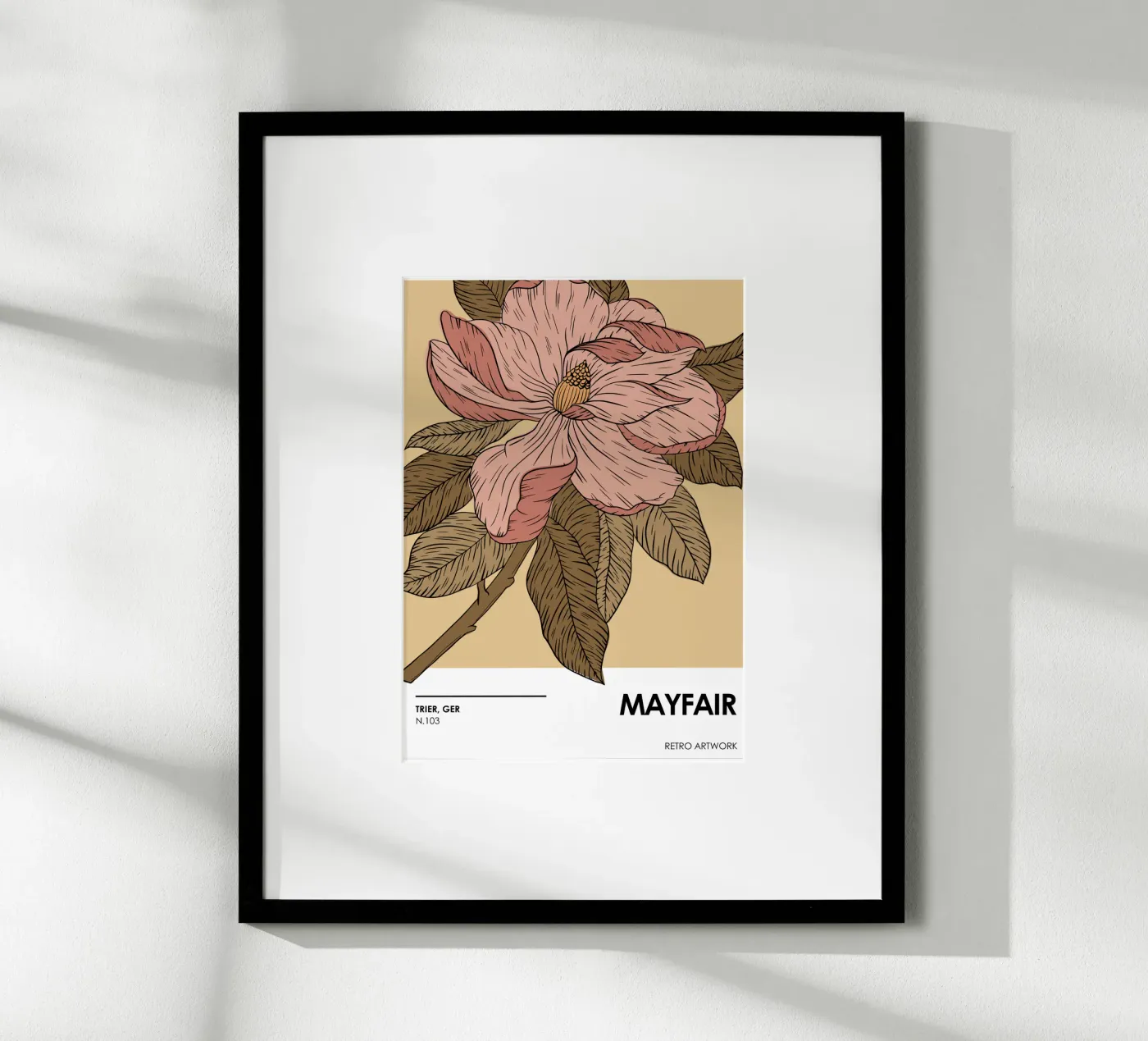 MAYFAIR Poster von SMRT STUDIO