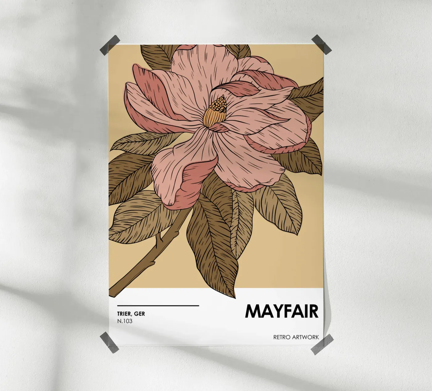 MAYFAIR Poster von SMRT STUDIO