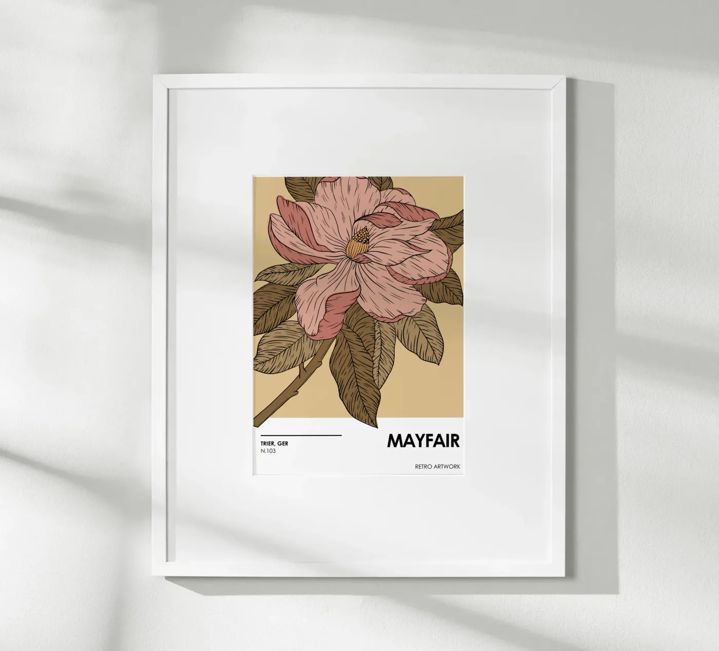MAYFAIR Poster von SMRT STUDIO