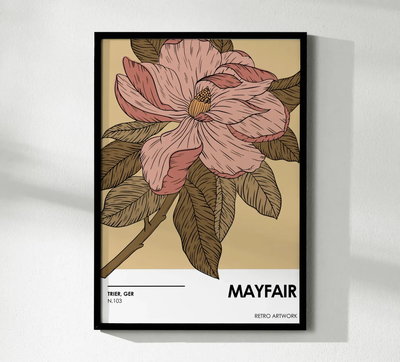 MAYFAIR Poster von SMRT STUDIO