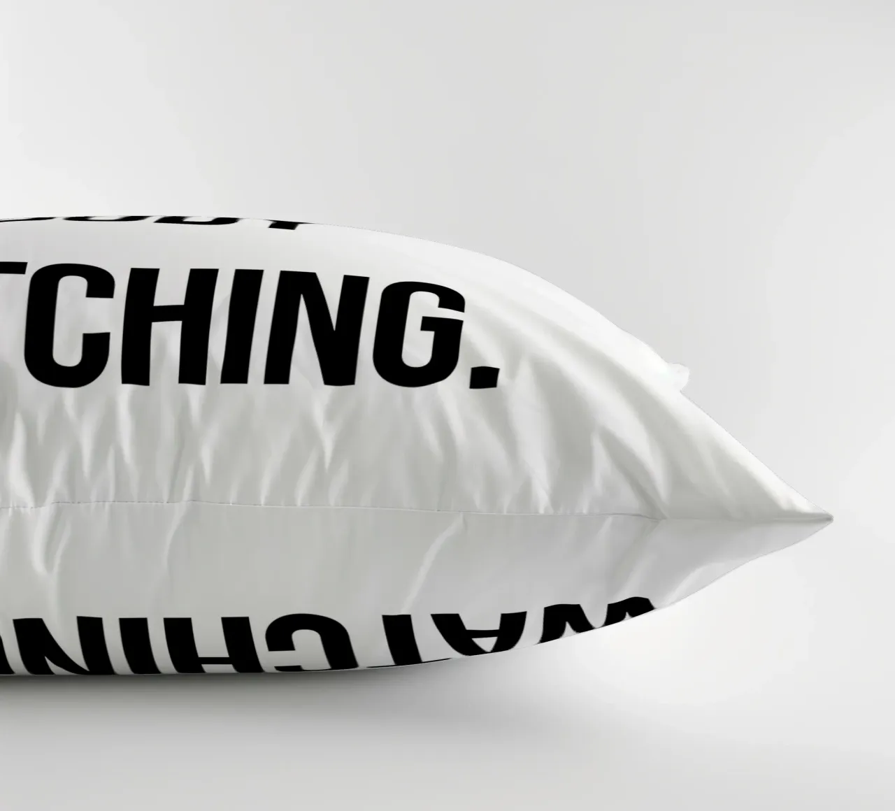 Dance like nobody is watcing quote decorative cushion by Paigaam Studio