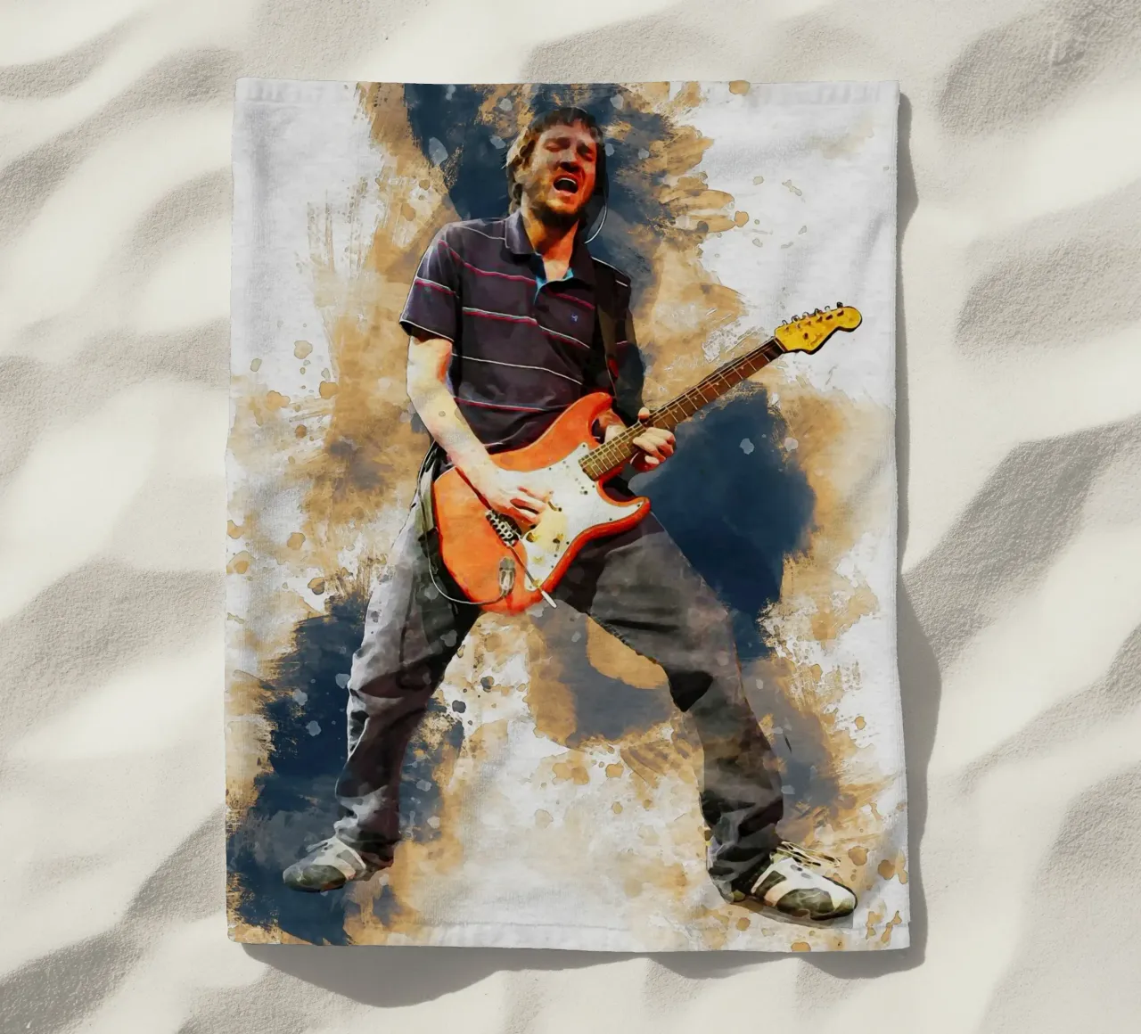 Smudge John Frusciante in Concert telo mare da Gunawan Rb