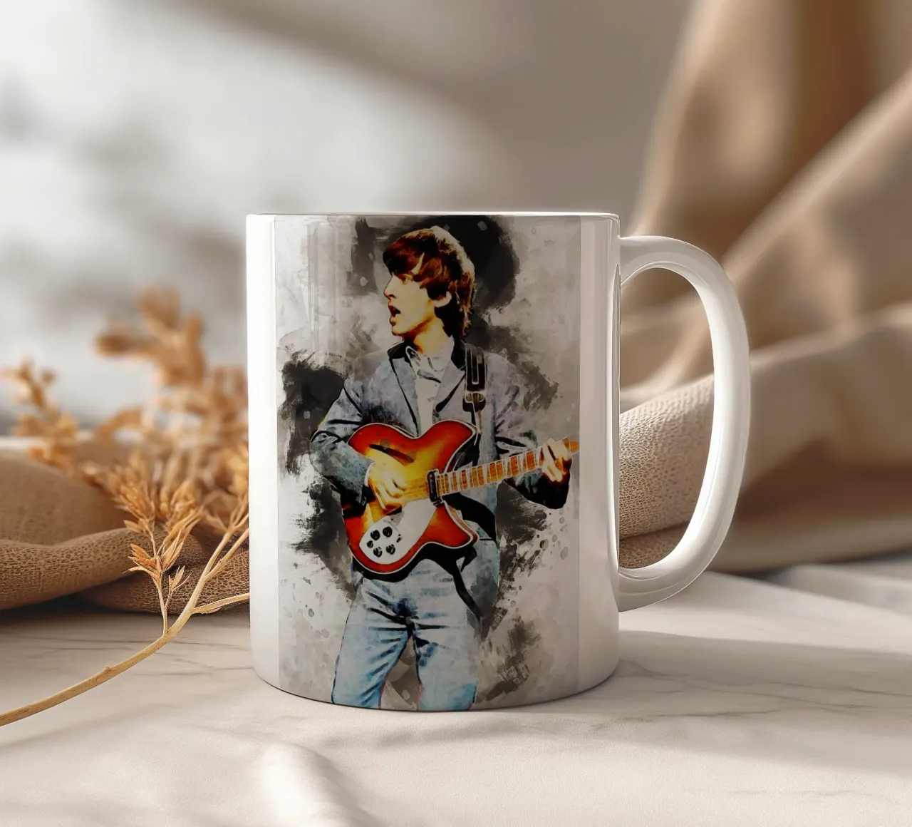 Sbaffo George Harrison tazza in ceramica da Gunawan Rb