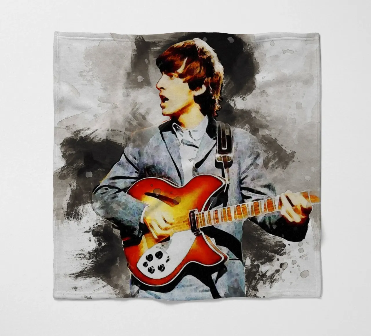 Sbaffo George Harrison coperta in pile da Gunawan Rb