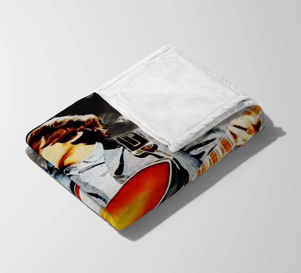 Sbaffo George Harrison coperta in pile da Gunawan Rb