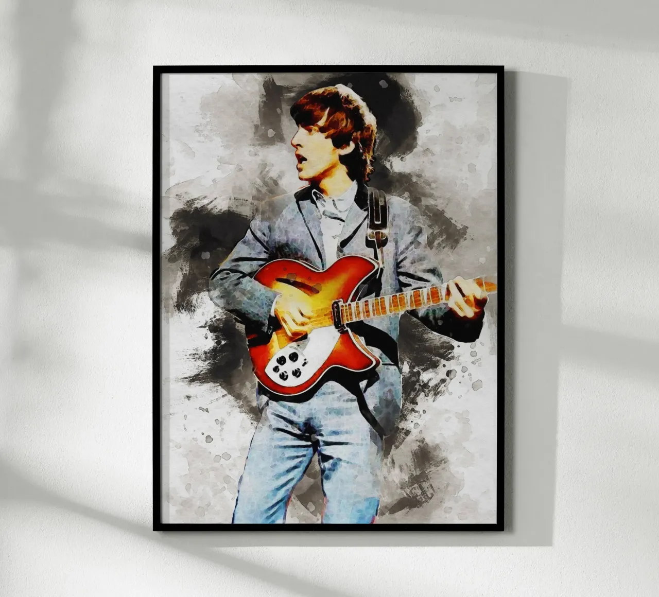 Mancha George Harrison hahnemühle de Gunawan Rb