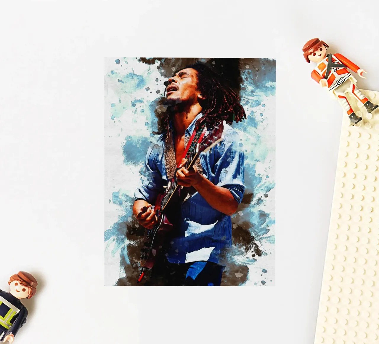 Smudge of Bob Marley sticker by Gunawan Rb