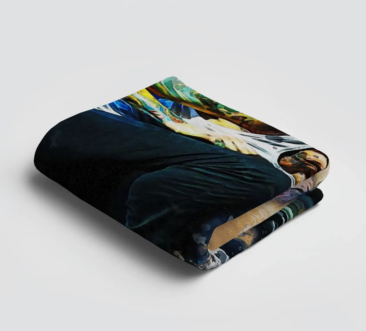Smudge Chester Bennington asciugamano da bagno da Gunawan Rb
