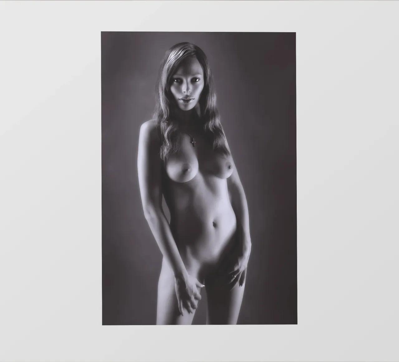 Skye Art Nude pellicola backlit da Dave Hare Photography