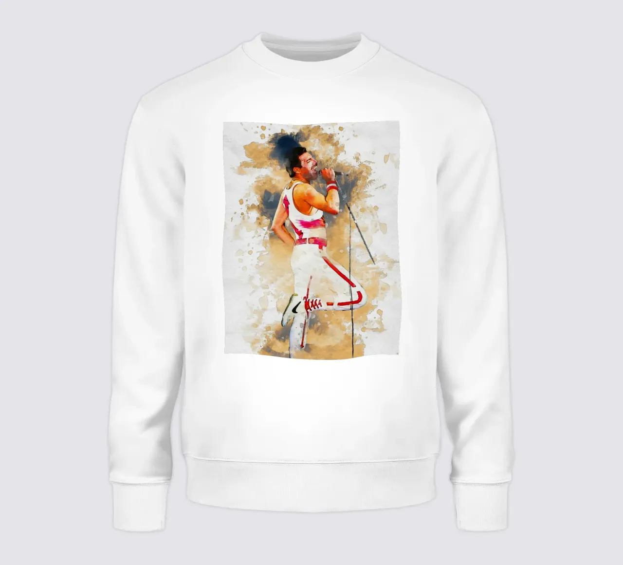 Smudge of Portrait freddie mercury Sweatshirt von Gunawan Rb
