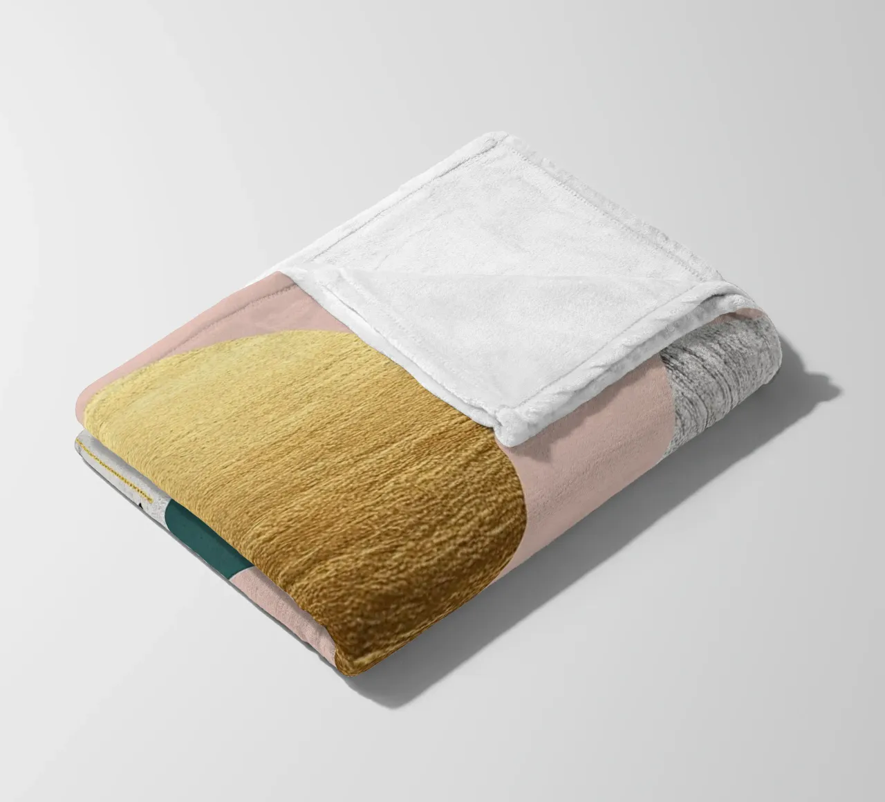Golden Peaks fleece blanket by Niklas