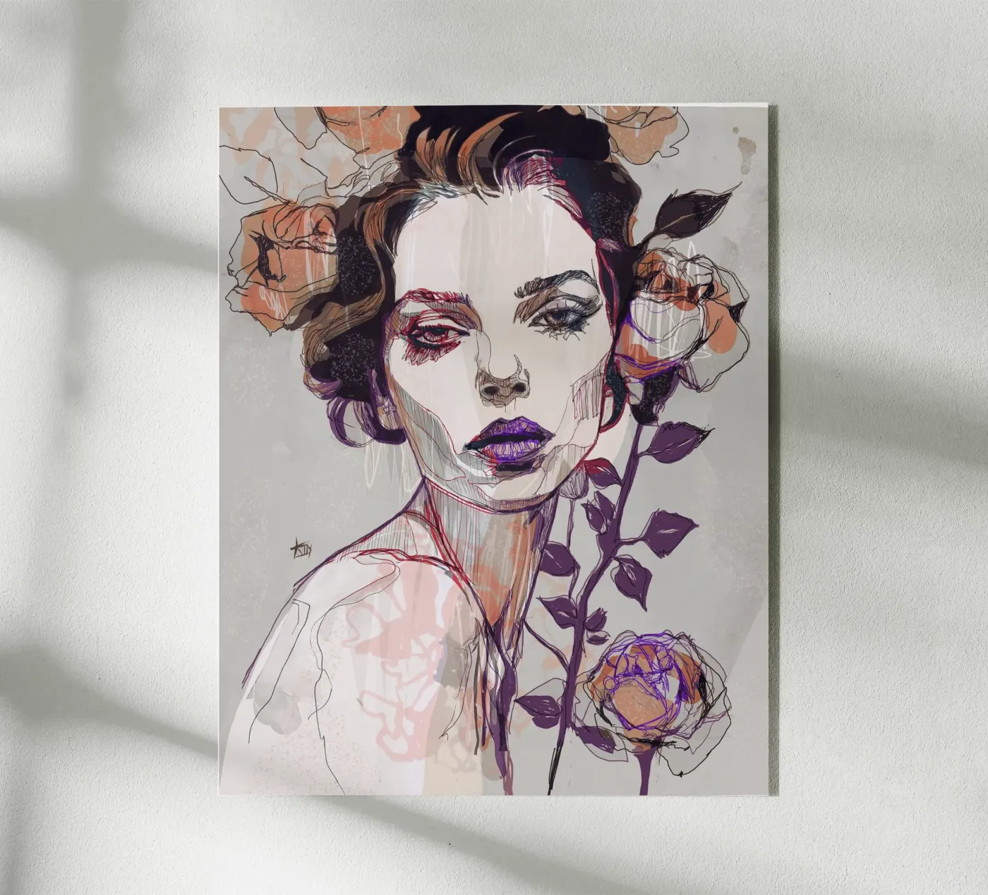 black rose var3 plexiglass da Giulio Iurissevich