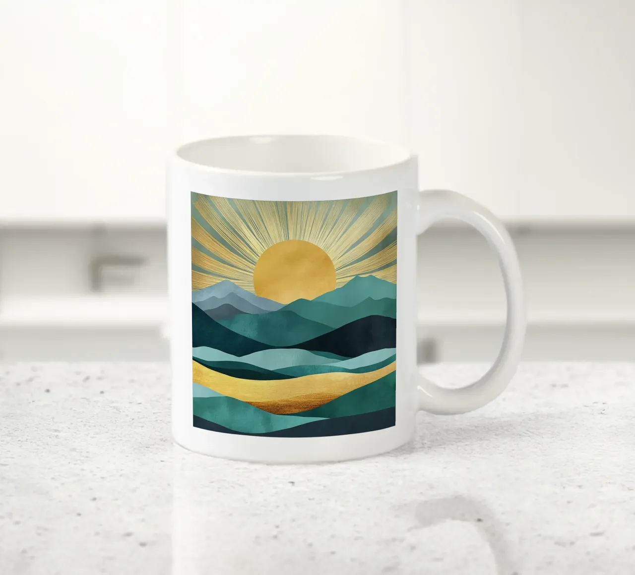 Chasing the Horizon tazza in ceramica da Niklas