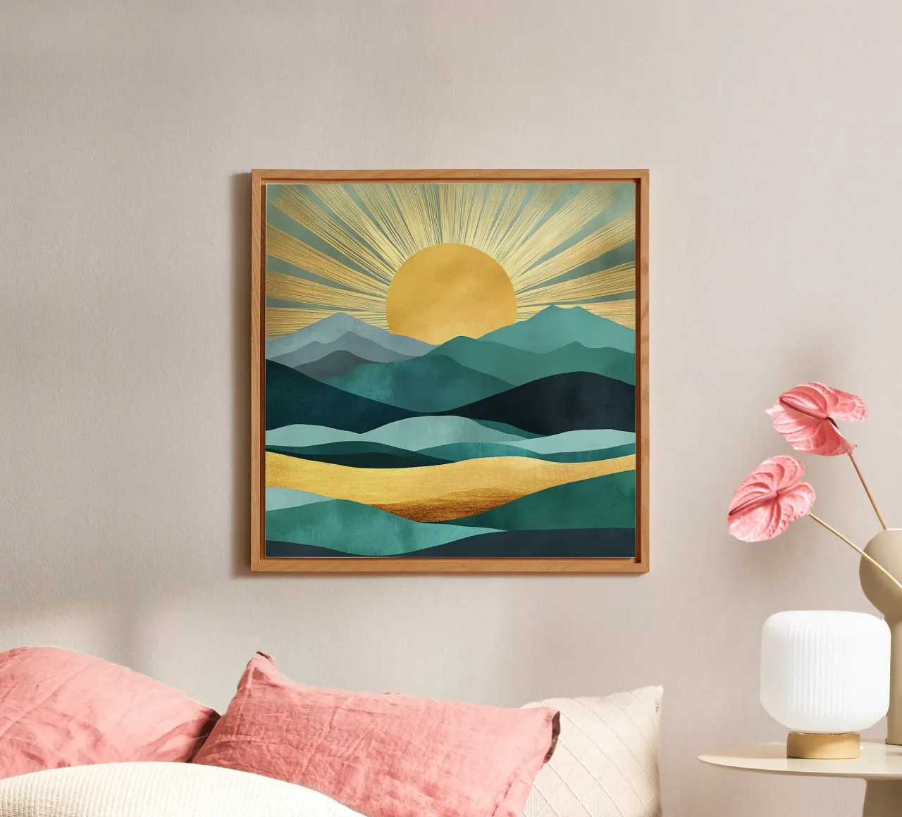 Chasing the Horizon alluminio dibond da Niklas