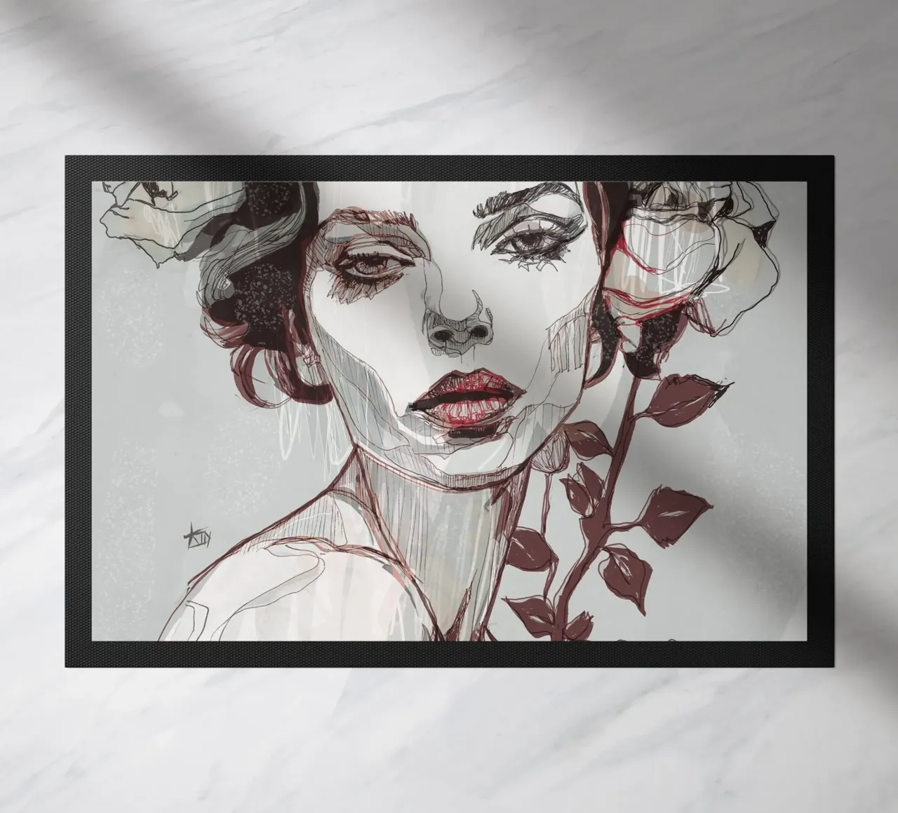 rosa nera var4 zerbino da Giulio Iurissevich