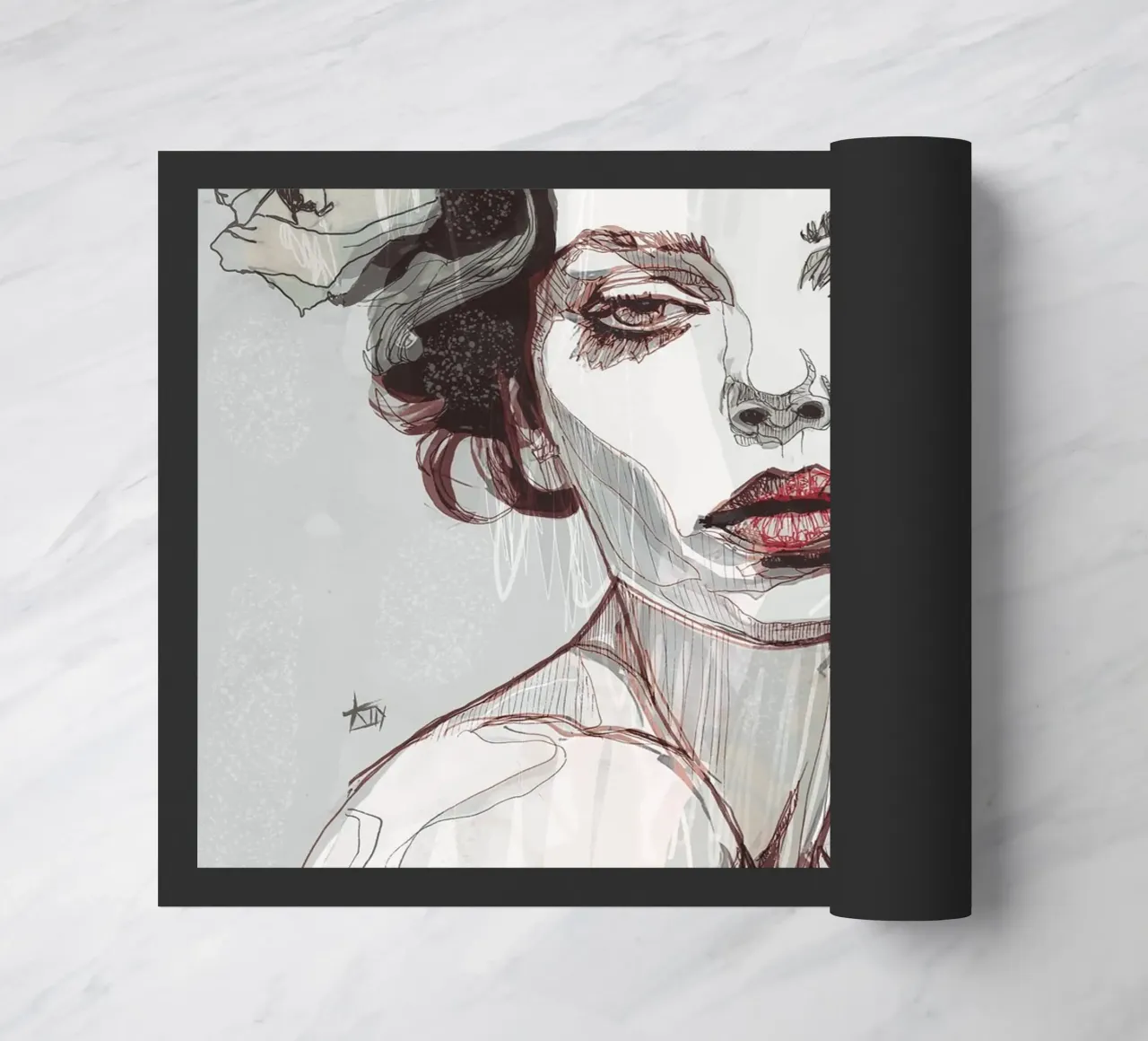 rosa nera var4 zerbino da Giulio Iurissevich