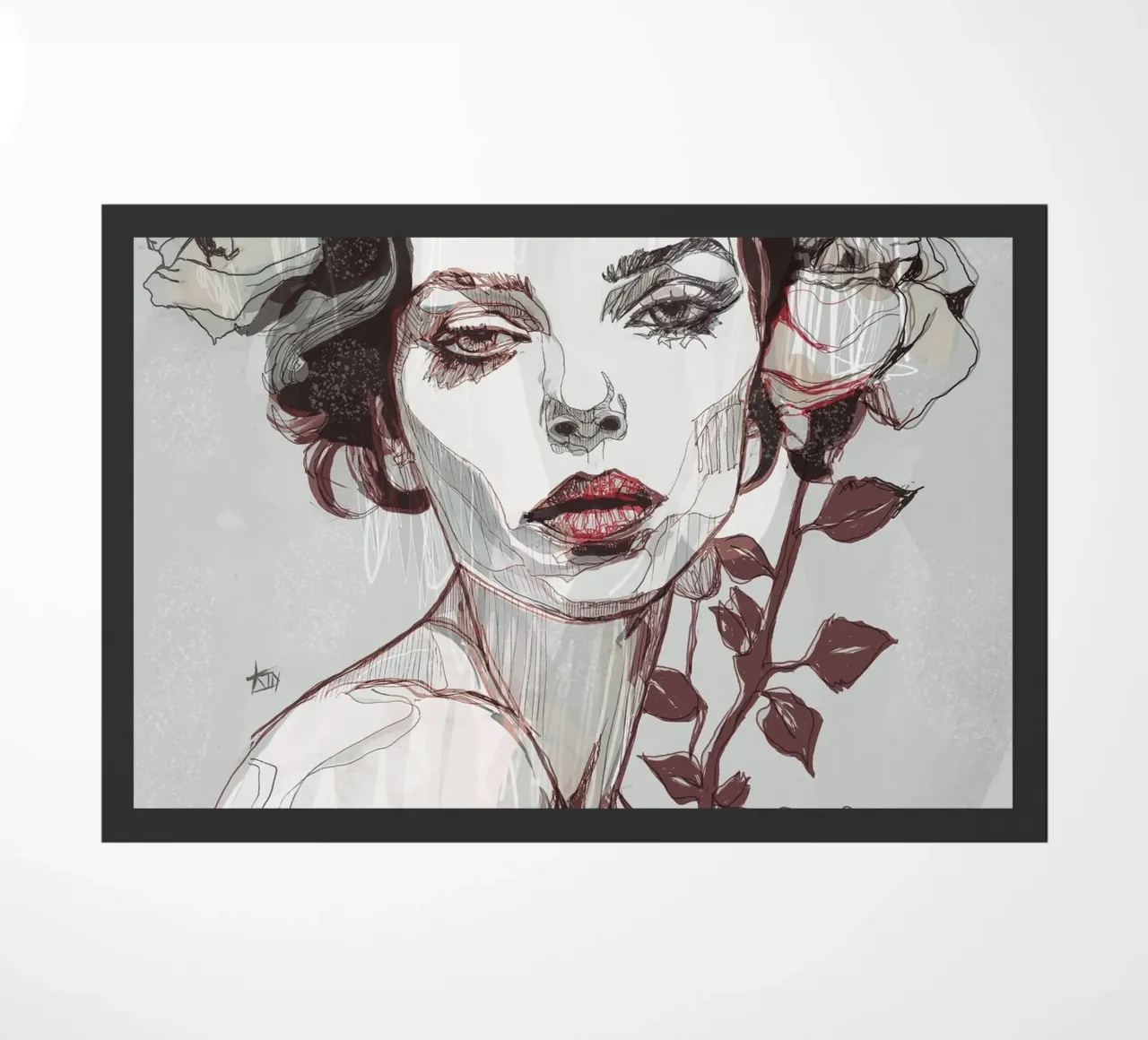 rosa nera var4 zerbino da Giulio Iurissevich