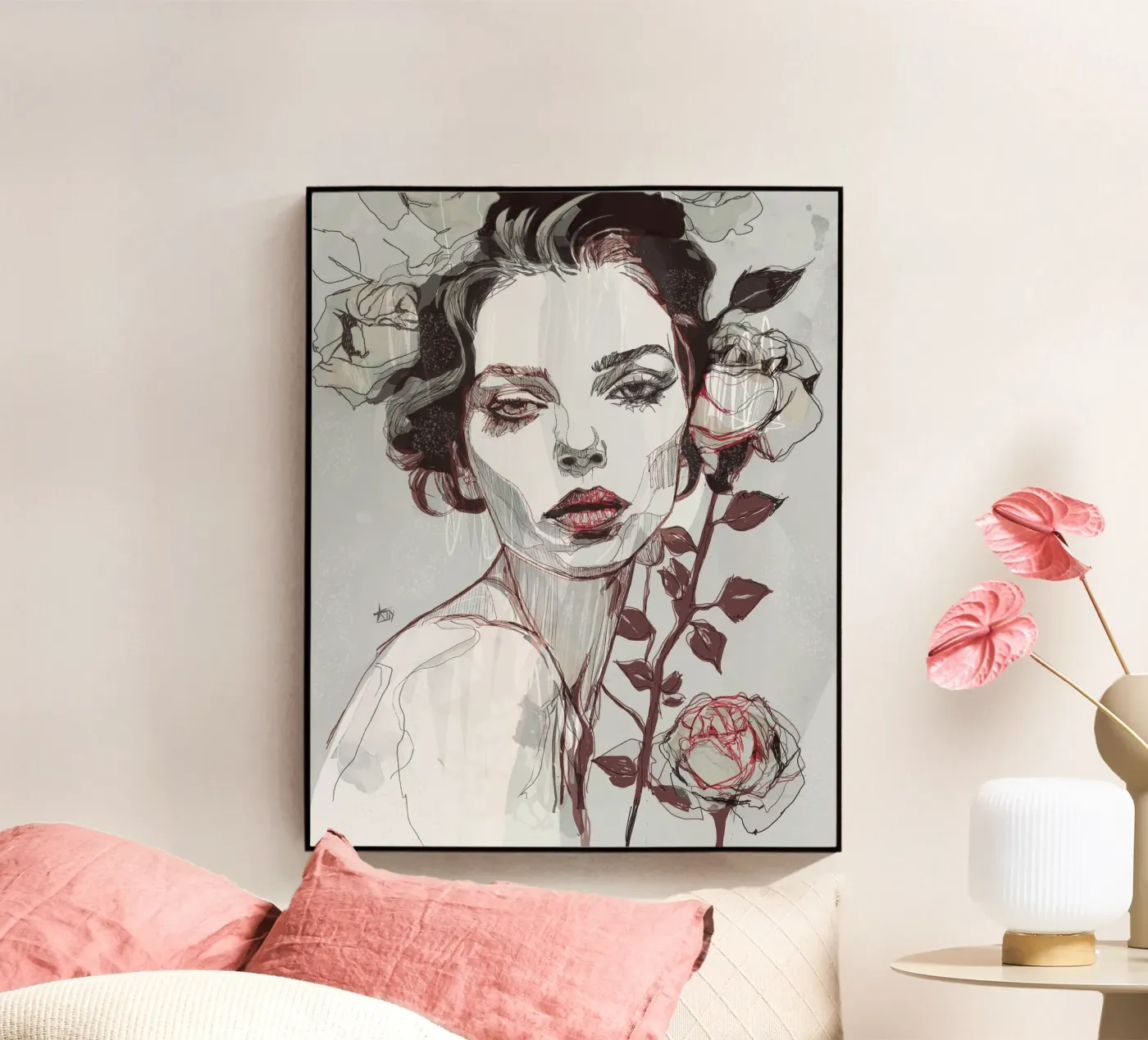 black rose var4 plexiglass da Giulio Iurissevich