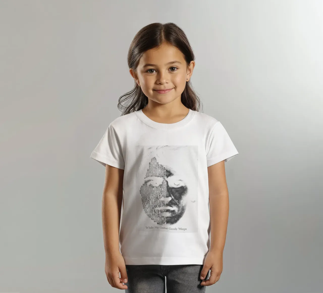 Während meine Gitarre sanft weint Kinder T-Shirt von Gunawan Rb