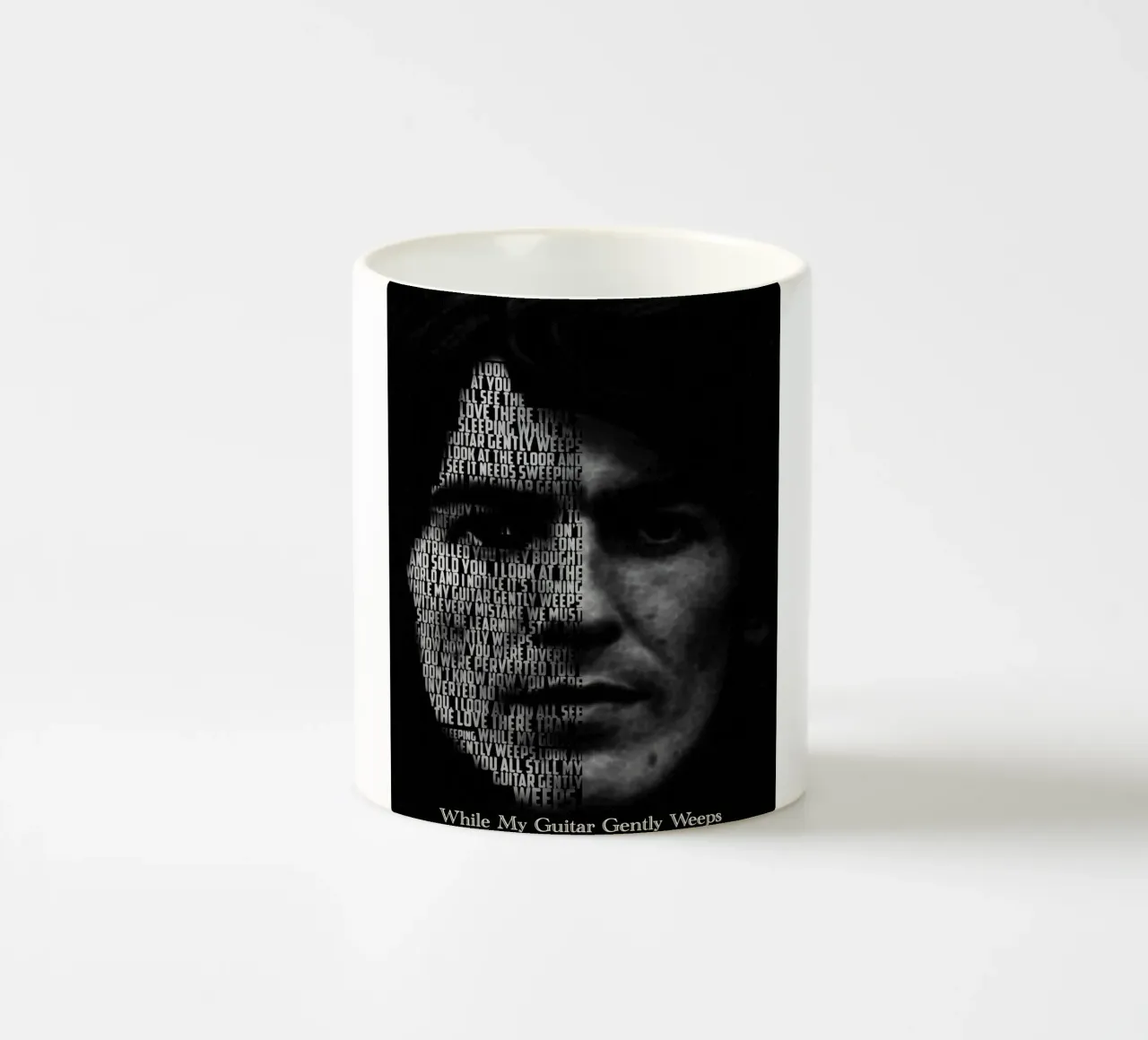 Während meine Gitarre sanft weint Keramik Tasse von Gunawan Rb