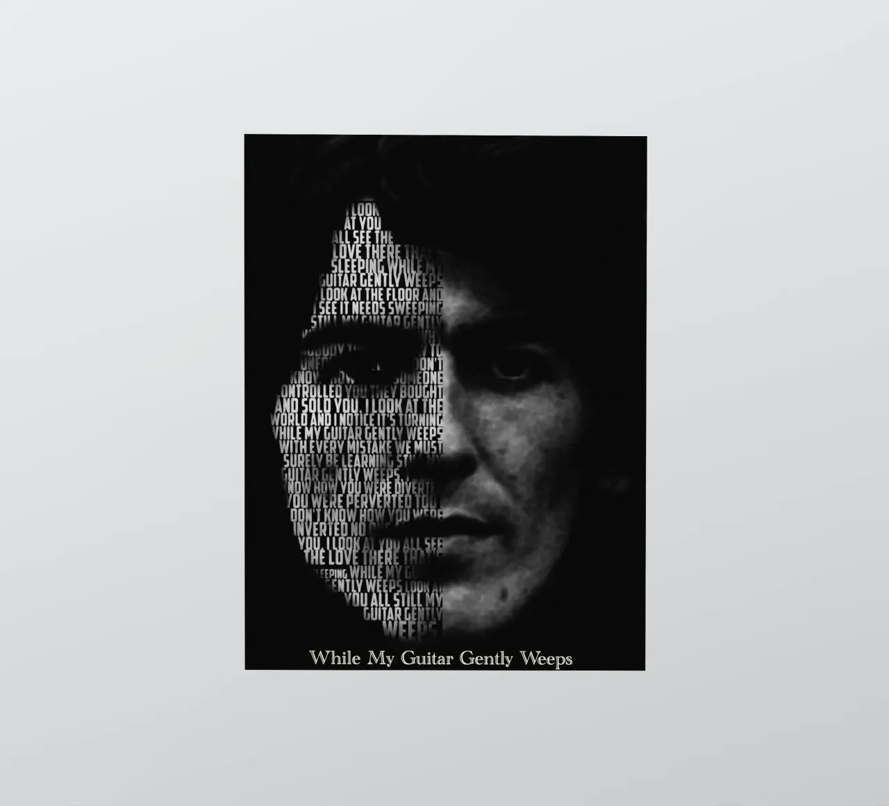 Während meine Gitarre sanft weint Sticker von Gunawan Rb