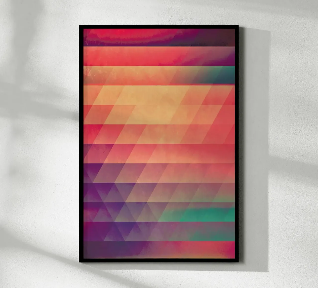 Nww Phyzz poster con telaio in legno da Spires