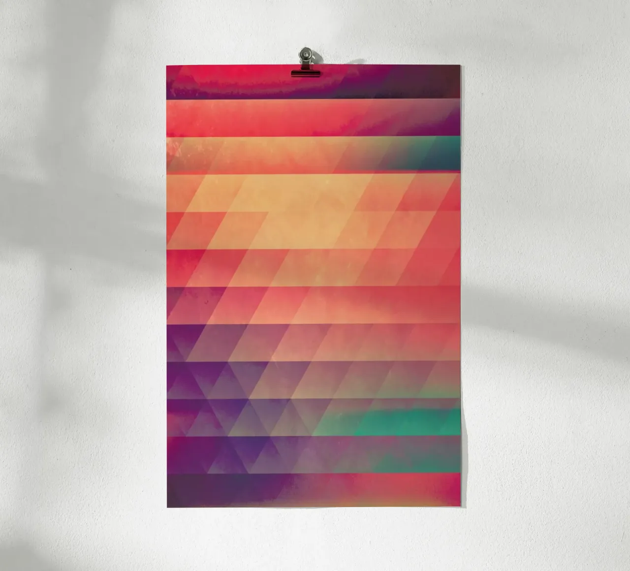 Nww Phyzz poster con telaio in legno da Spires