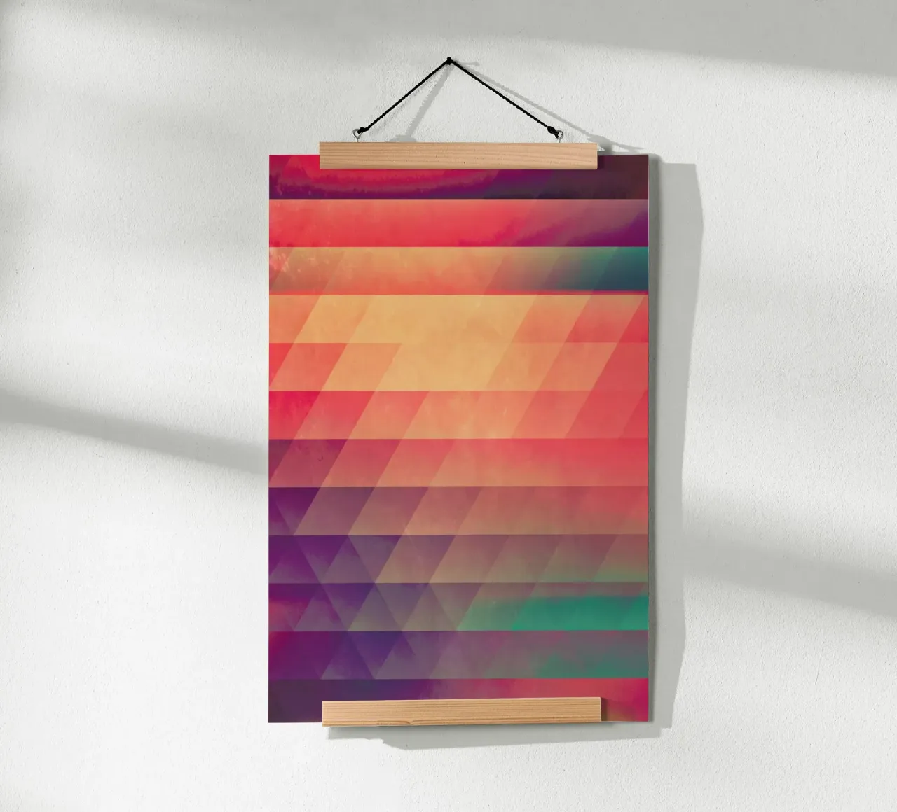 Nww Phyzz poster con telaio in legno da Spires