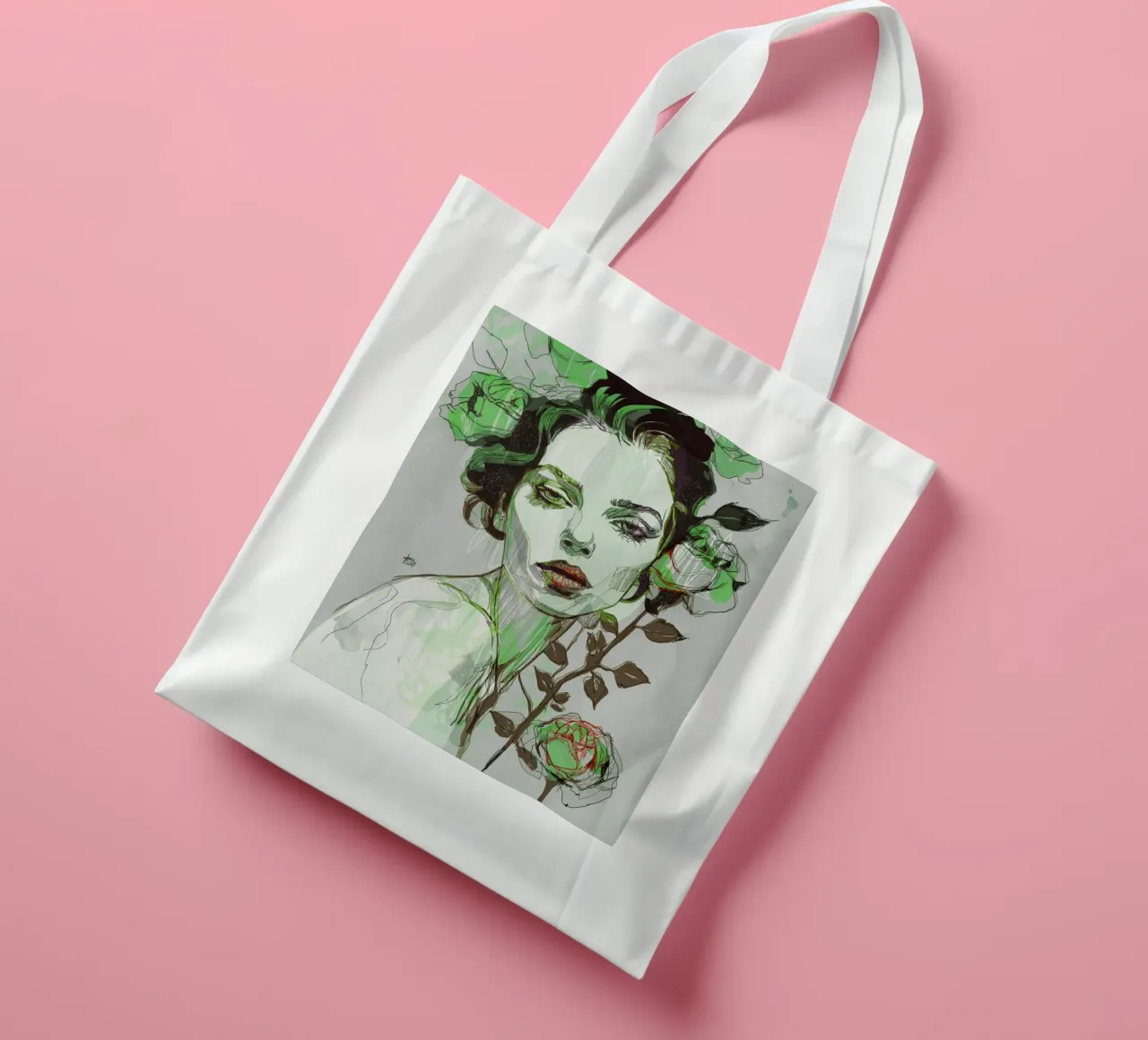 nero rosa verde 5 borsa in juta da Giulio Iurissevich