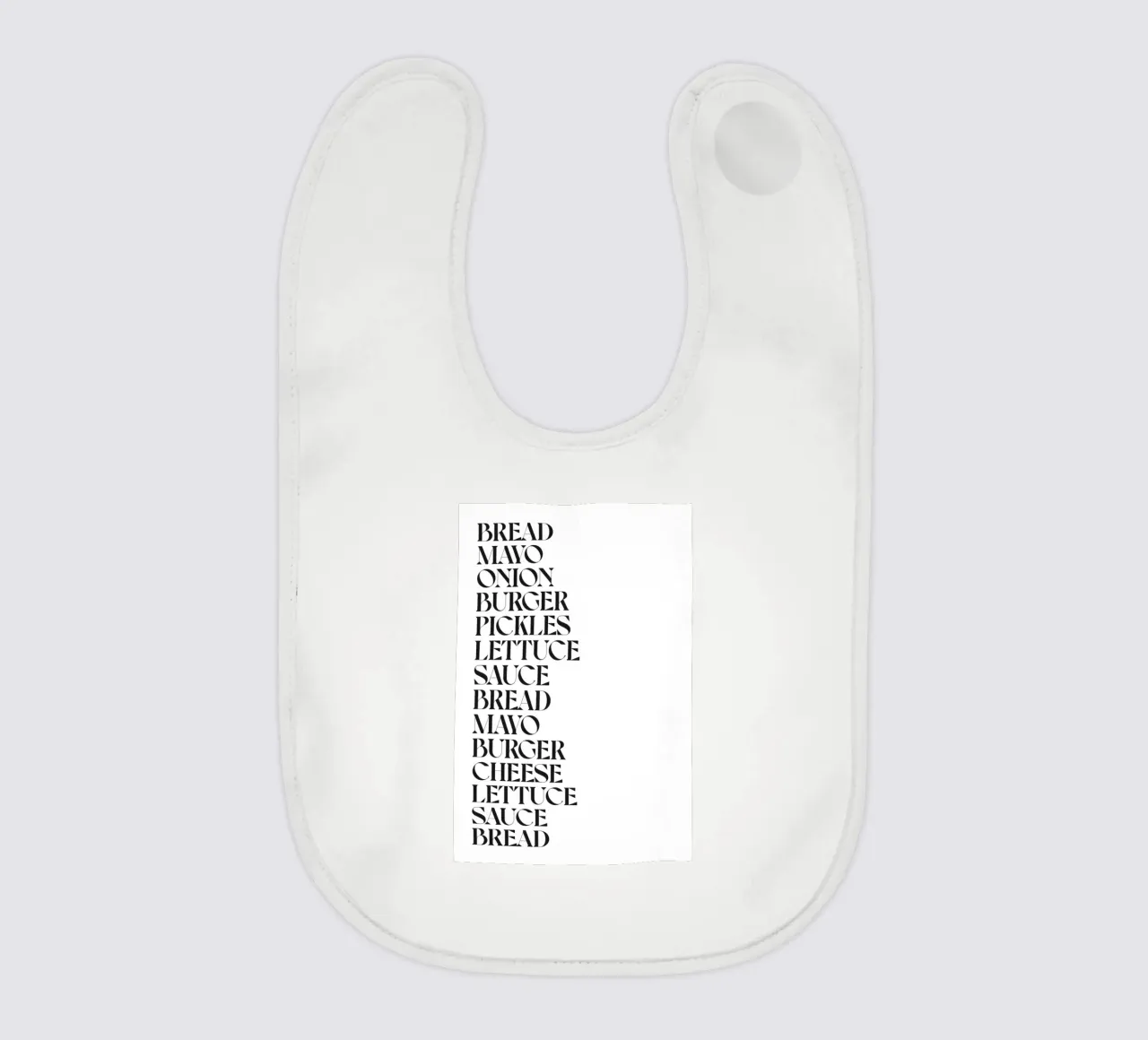 BIG MAC bavaglino da n.4