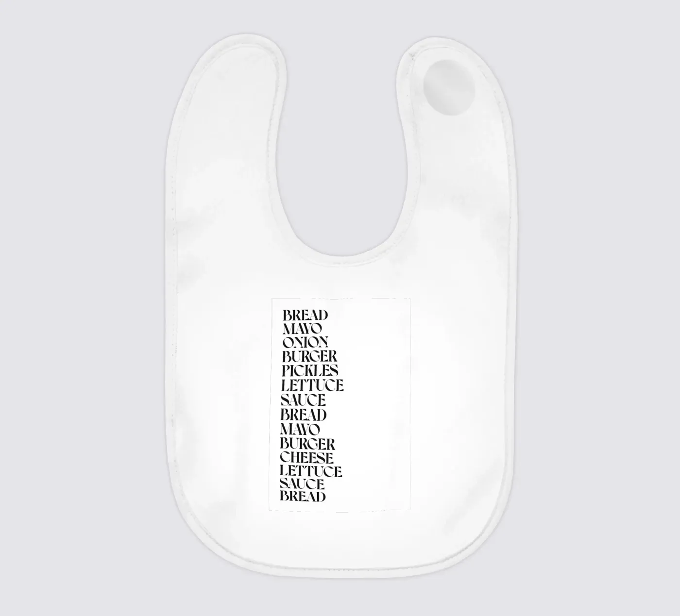 BIG MAC bavaglino da n.4